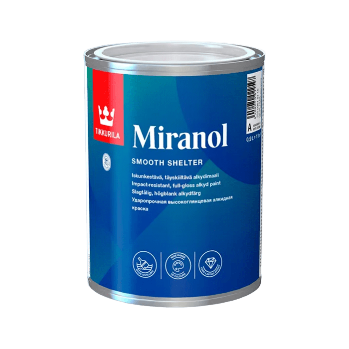 Миранол C тиксотропная алкидная краска, Тиккурила, 0,9л