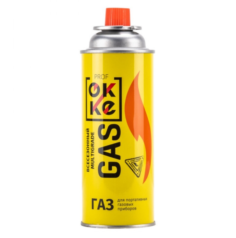 OKKE Баллон Газовый баллон (всесезонный) 400мл 