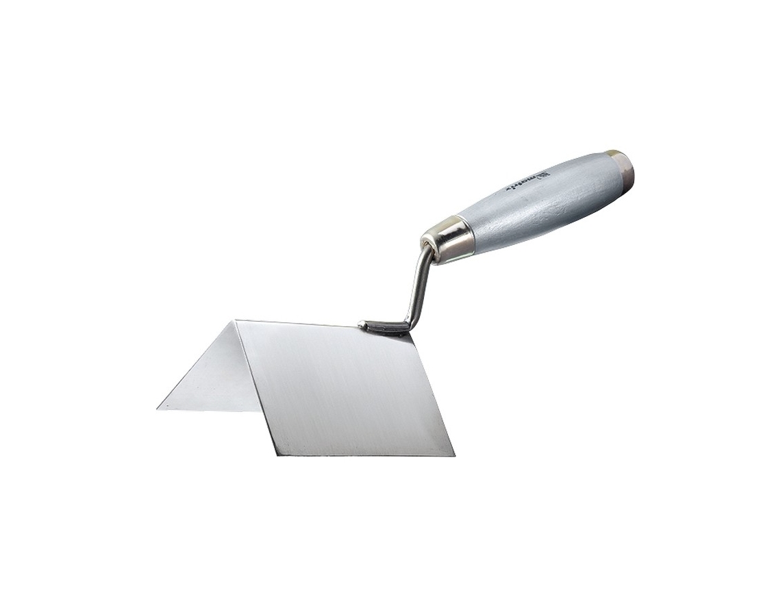 Мастерок из нерж/стали для внешних углов 80х60х60мм  Matrix