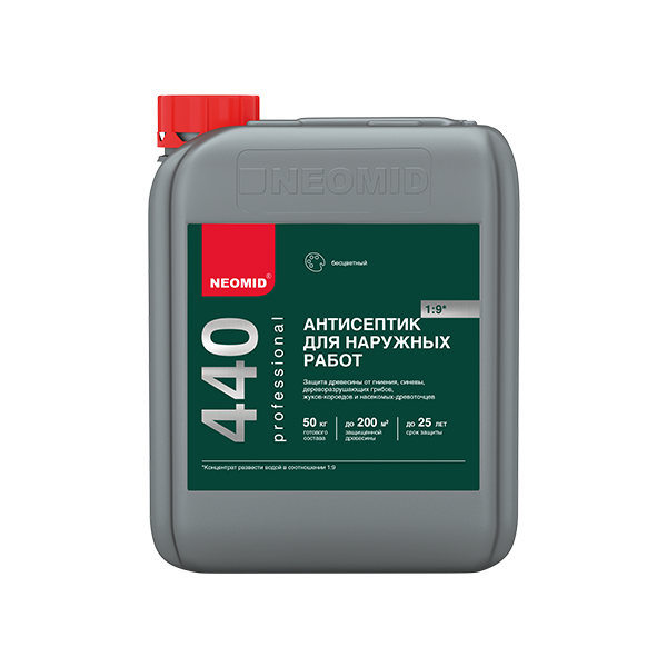 Неомид 440 ECO "антисептик для нр/работ" (концентрат 1:9) 5л