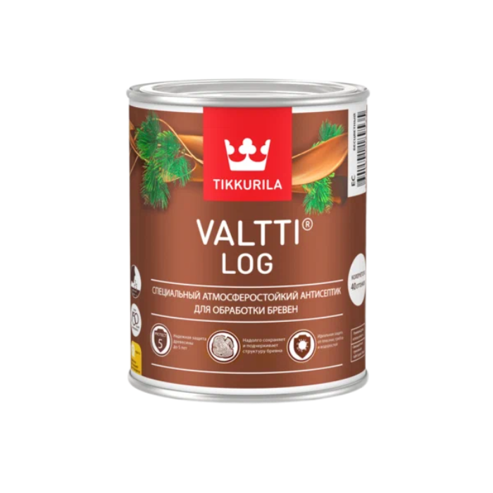 Валтти Лог Valtti Log - Антисептик "Tikkurila" 0,9л