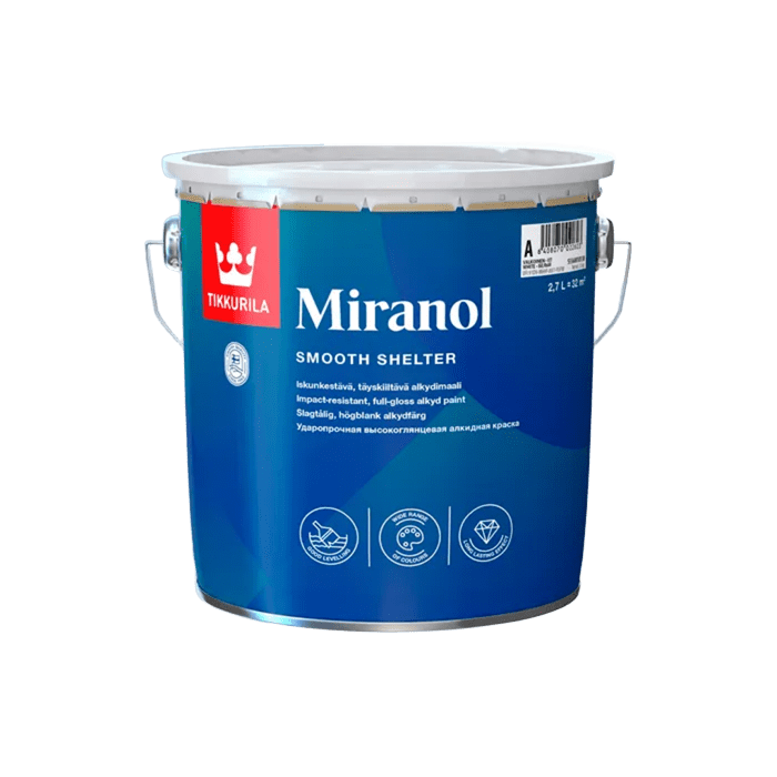 Миранол C тиксотропная алкидная краска, Тиккурила, 2,7л
