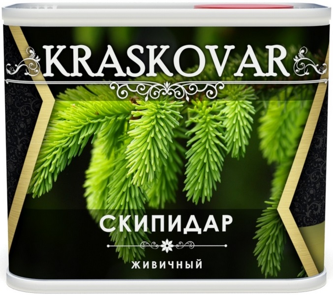 Скипидар живичный 0,5л Kraskovar