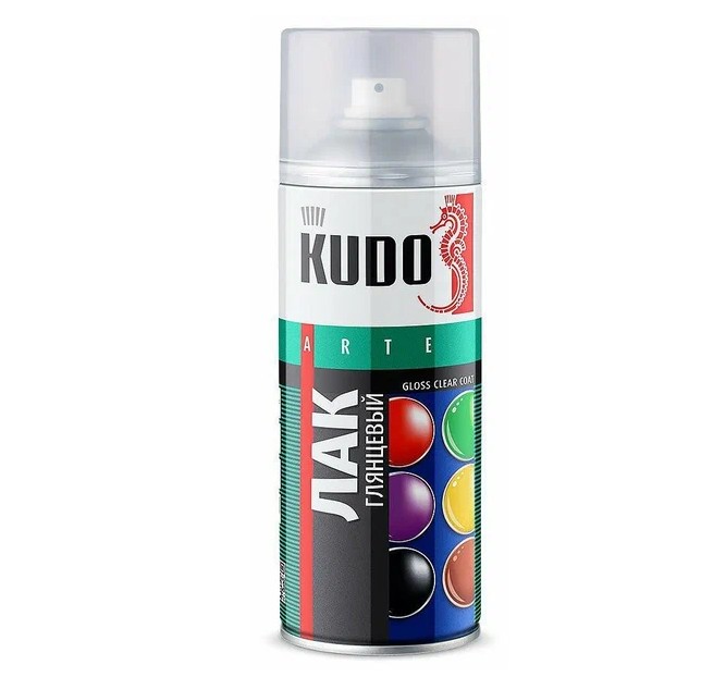 Kudo 9002 Лак универсальный акриловый глянц. (ф.-520 мл)