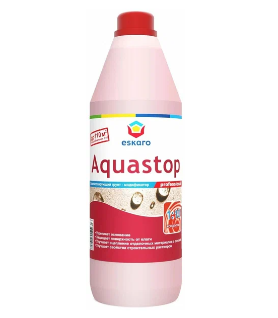 Грунт Aquastop Prof (Eskaro) 1:10 (розовый-концентр.) 0,5 л