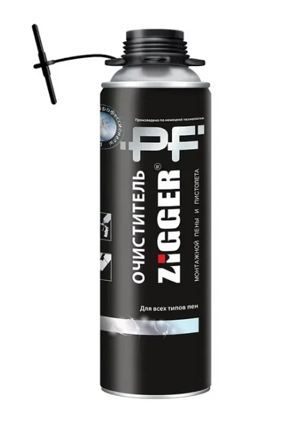 01-09-30 Очиститель монтажной пены 650 мл ZIGGER 