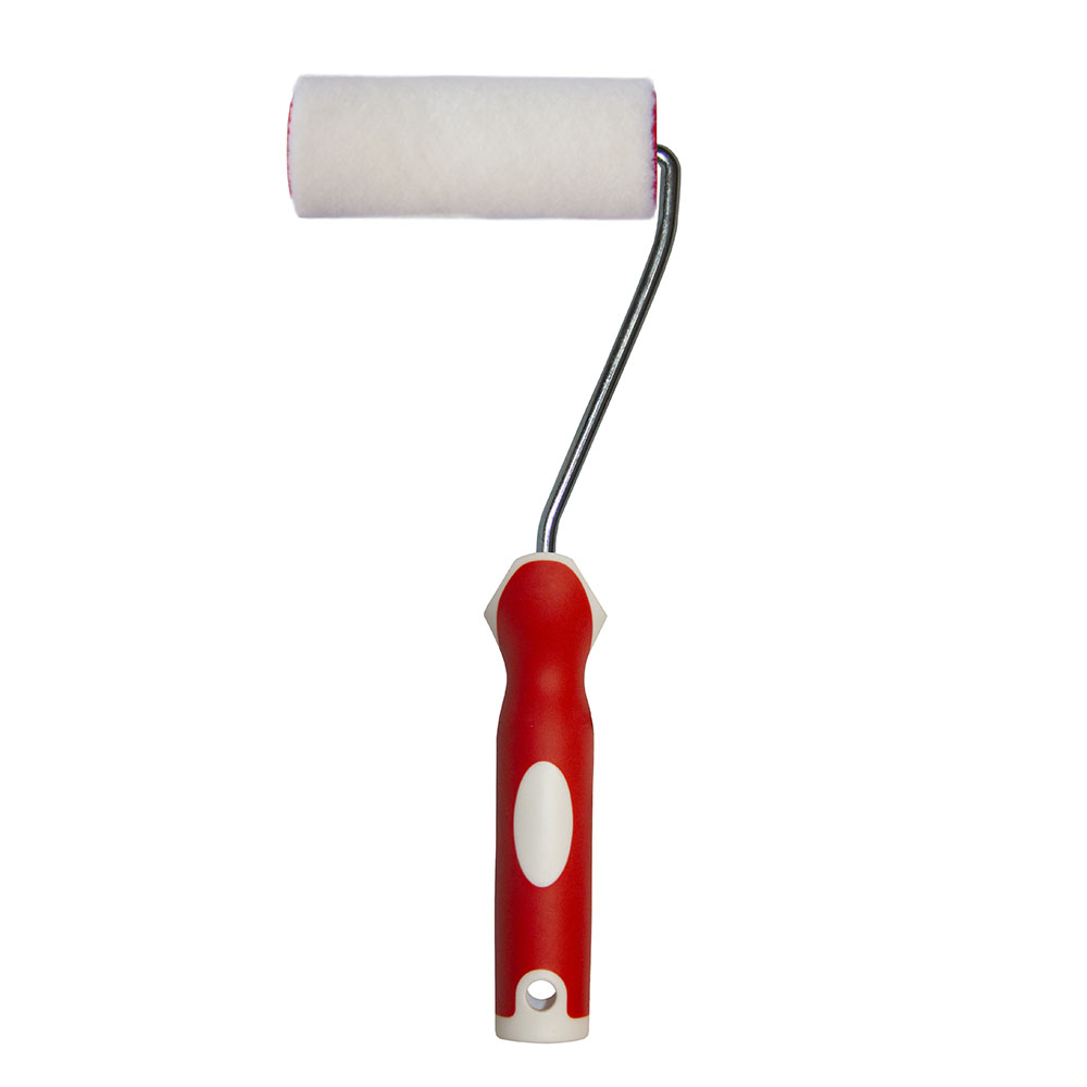 Валик с ручкой малярный велюр 100 мм PARADE