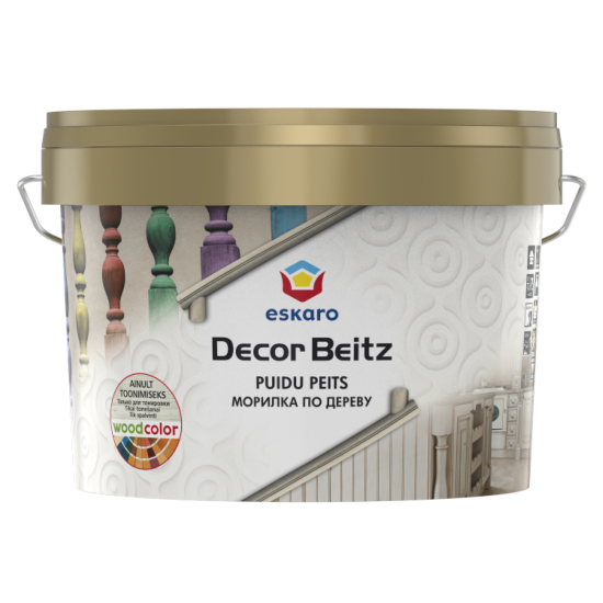 Морилка по дереву Eskaro Dekor Beitz 2,7л