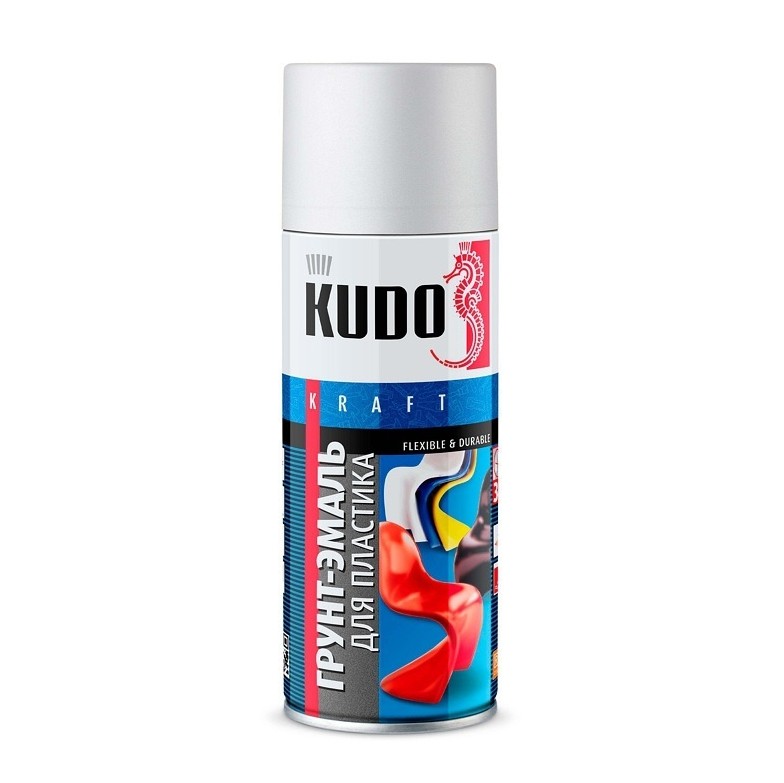 Kudo 6002 Эмаль д/ пластика, черная (ф-0,230 гр)