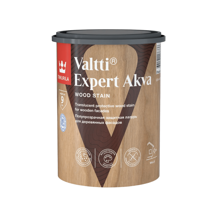 Tikkurila/Tikkivala VALTTI EXPERT AKVA антисептик 0,9л.