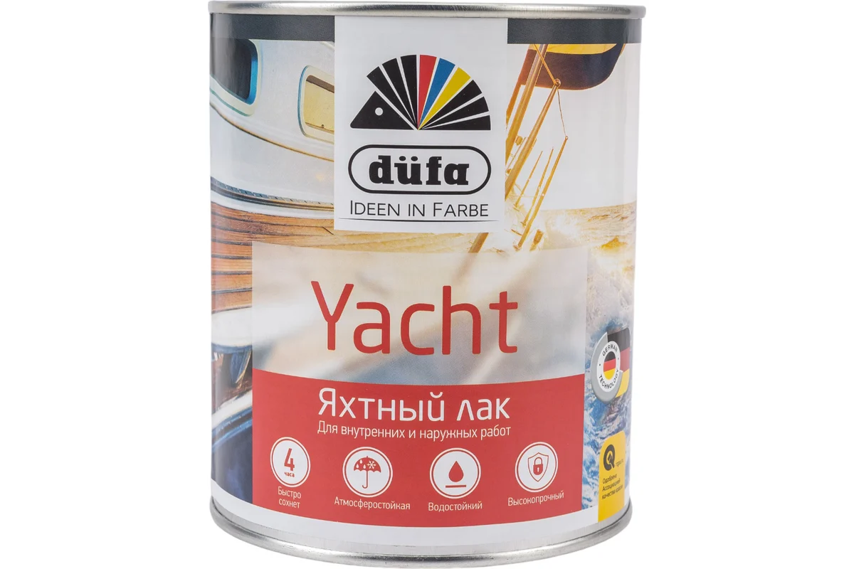 DUFA Retail Лак YACHT Яхтный (п/мат)  750 мл