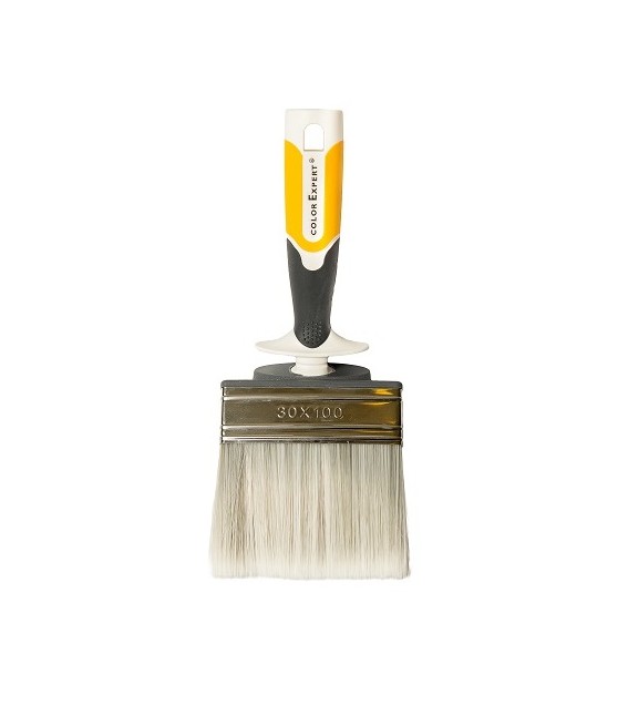 83171002/83171099 Кисть флейцевая Желт/серая (100 мм) МАКЛОВИЦА (синтет/щетина) NEO Color Expert
