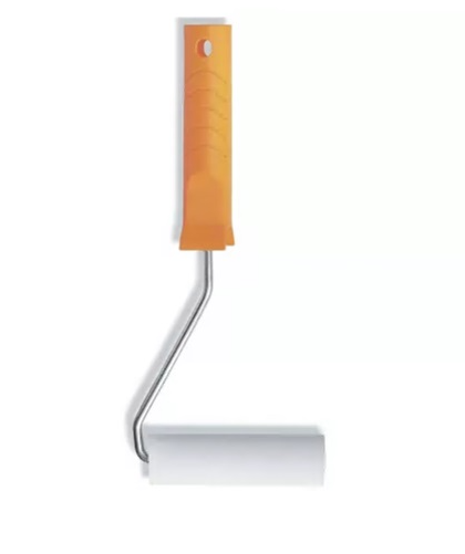 86841102/86841199 Валик поролон Белый+Ручка (с прямым/торц) для лака 100 мм (NEO Color Expert)