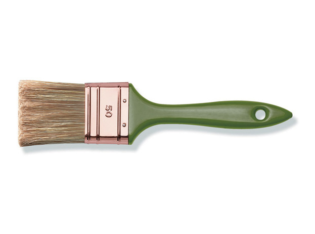 81465002/81465099 Кисть флейцевая (50 мм) Зеленая (смешанная щетина) Color Expert 