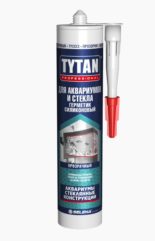 Герметик TYTAN Сиконовый для аквариумов (б/цв) 0,31л.