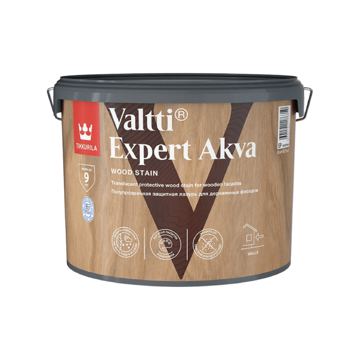 Tikkurila/Tikkivala VALTTI EXPERT AKVA антисептик 9л.