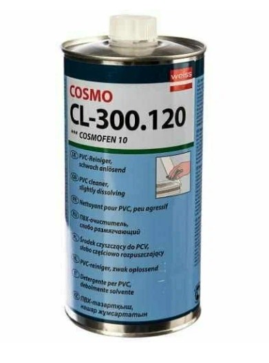 Очиститель для пластика ПВХ Космофен 10 (Слабо размягчающий) Cosmofen 10 CL-300.120 (1л.)