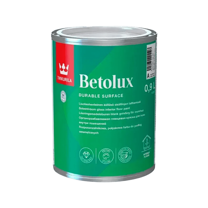 Бетолюкс Флор Betolux Floor Краска для полов (База А) Тиккурила, 0,9л