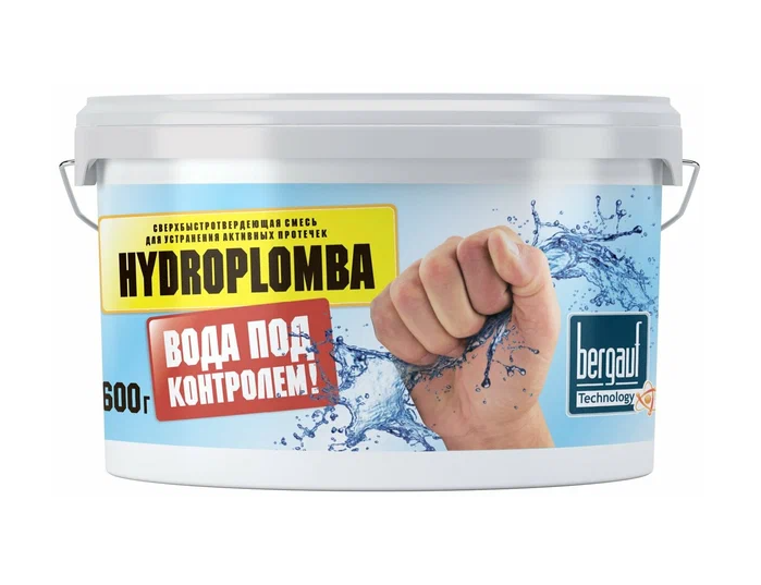 Bergauf Гидропломба (Смесь для устранения протечек) 600 гр
