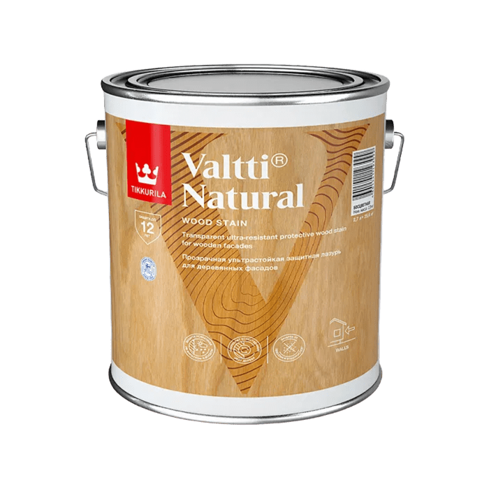 Tikkurila/Tikkivala Valtti Natural "Tikkurila"  п/гл 2,7 л