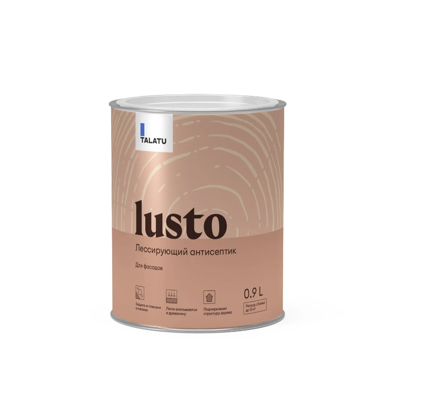 Антисептик лессирующий Lusto TALATU 0,9л