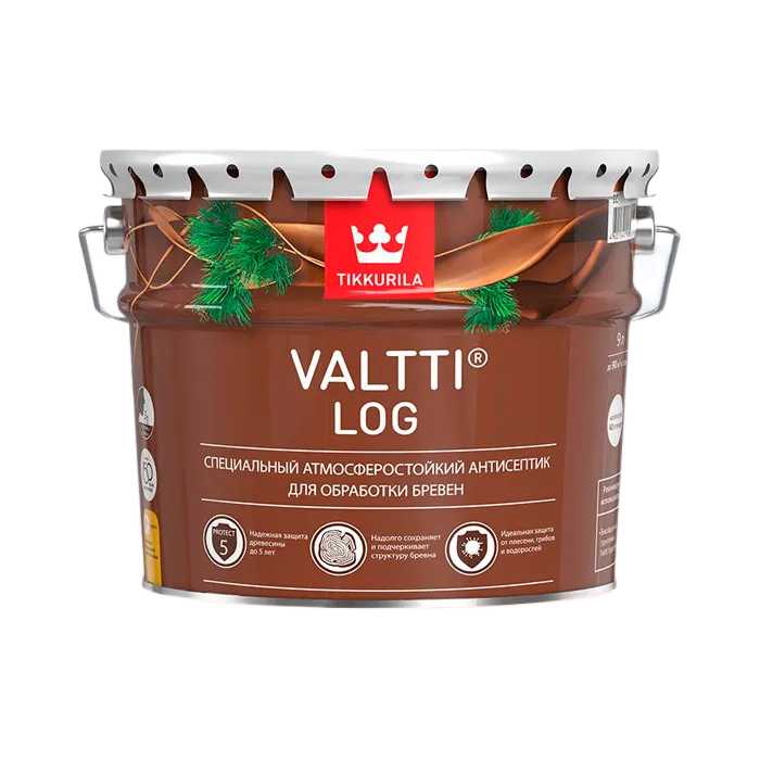 Tikkurila/Tikkivala Valtti Log Антисептик 9л