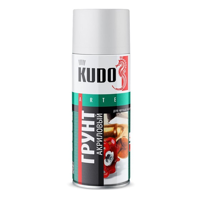 Kudo 2101 Грунт универсальный (акриловый) Серый 520мл