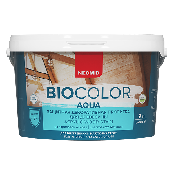 Неомид Пропитка BIO COLOR  AQUA  б/цв 2,3л