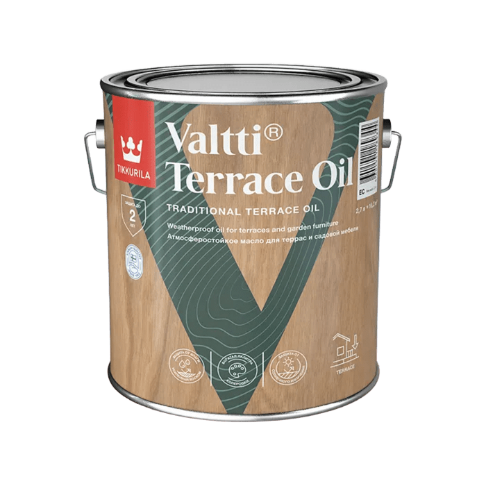 Tikkurila/Tikkivala VALTTI TERRACE OIL" 2,7л