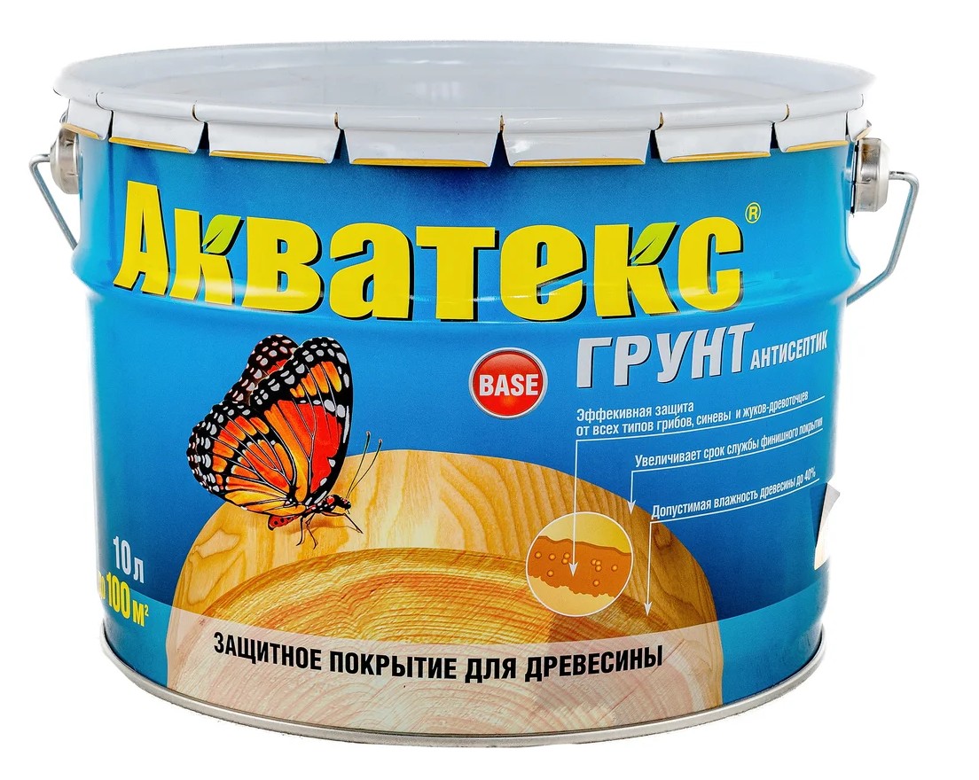 Акватекс-грунт (антисептик) 10л