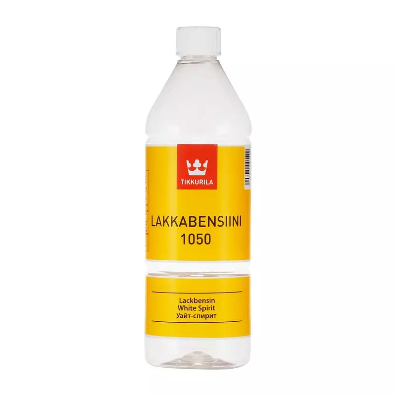 Растворитель Лаккабензини очищен (уайт-спирит 1050), РОССИЯ  Тиккурила 1л