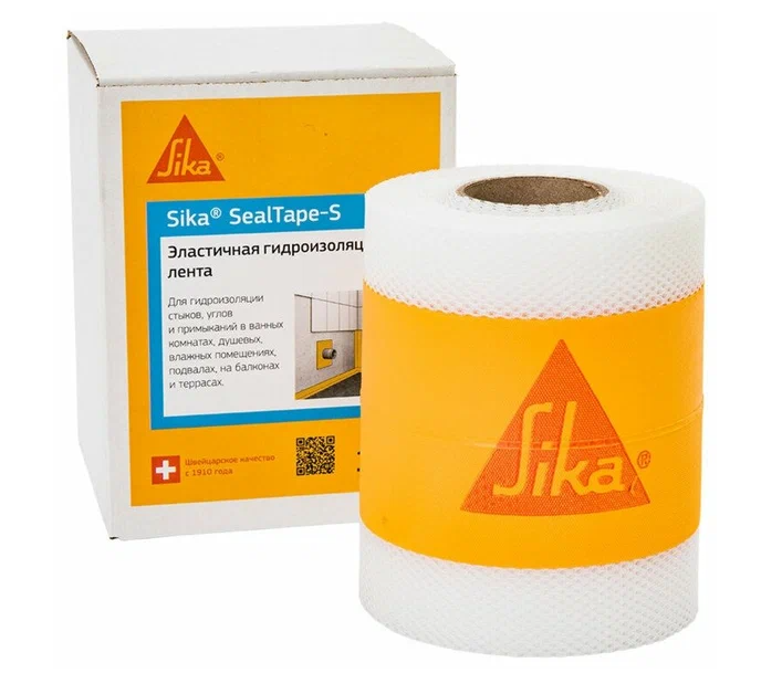 SIKA Лента для герметизации швов Sika SealTape S RU размер 120мм х 10м 