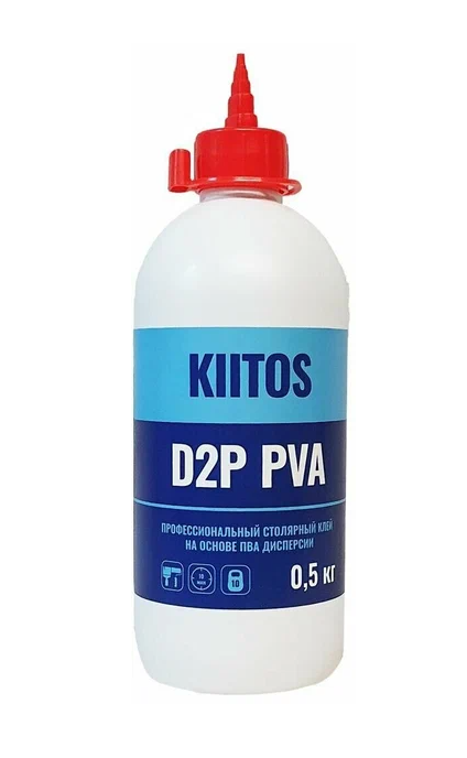 KIITOS Клей ПВА Столярный ПВА D2P 0,5кг