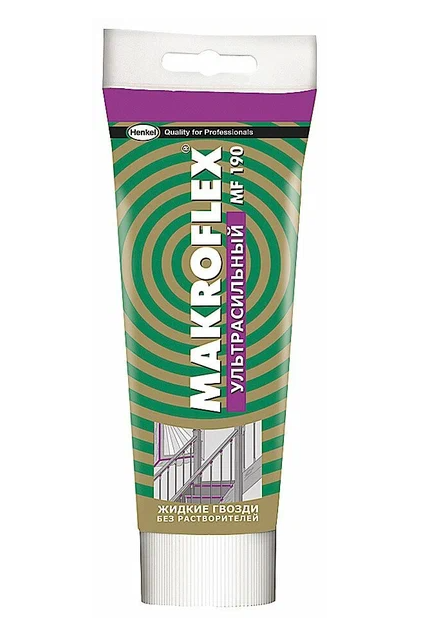 МОМЕНТ Жидкие гвозди MF190 (универсальный) Белый ТЮБИК 250 гр