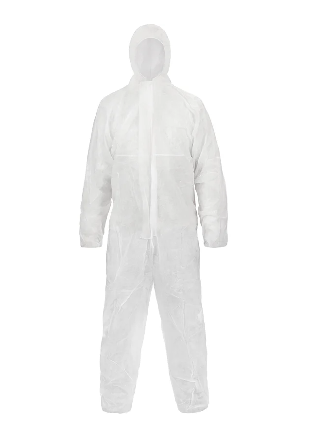Комбинезон одноразовый Каспер (белый) XXL