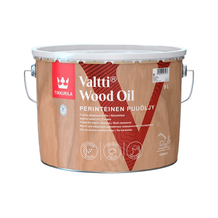 Валтти масло для дерева "Valtti WOOD OIL", Тиккурила, 9 л