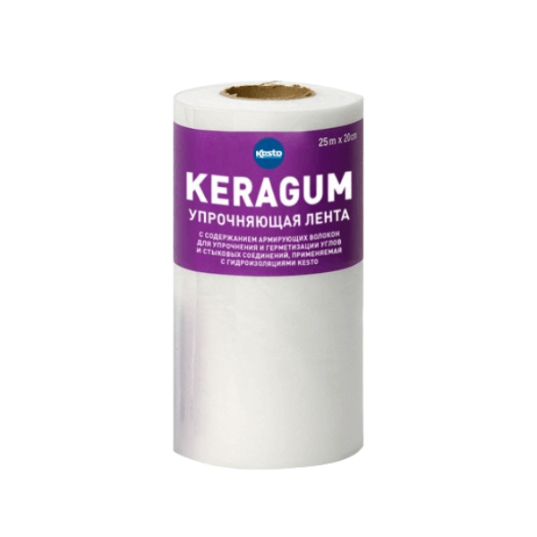 Лента для упрочнения углов KERAGUM  25 м х 20 см KESTO/KIILTO