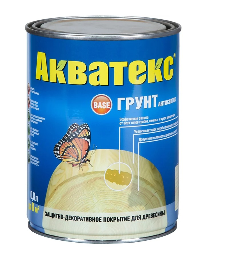 Акватекс-грунт (антисептик) 0,8л