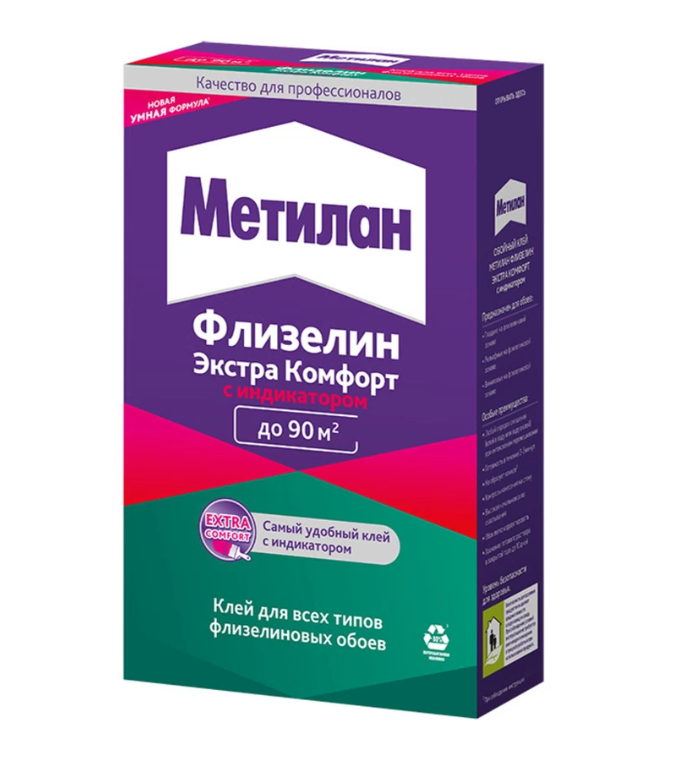 Метилан Клей обойный Винил Премиум (с индикатором) 0,5 кг Момент