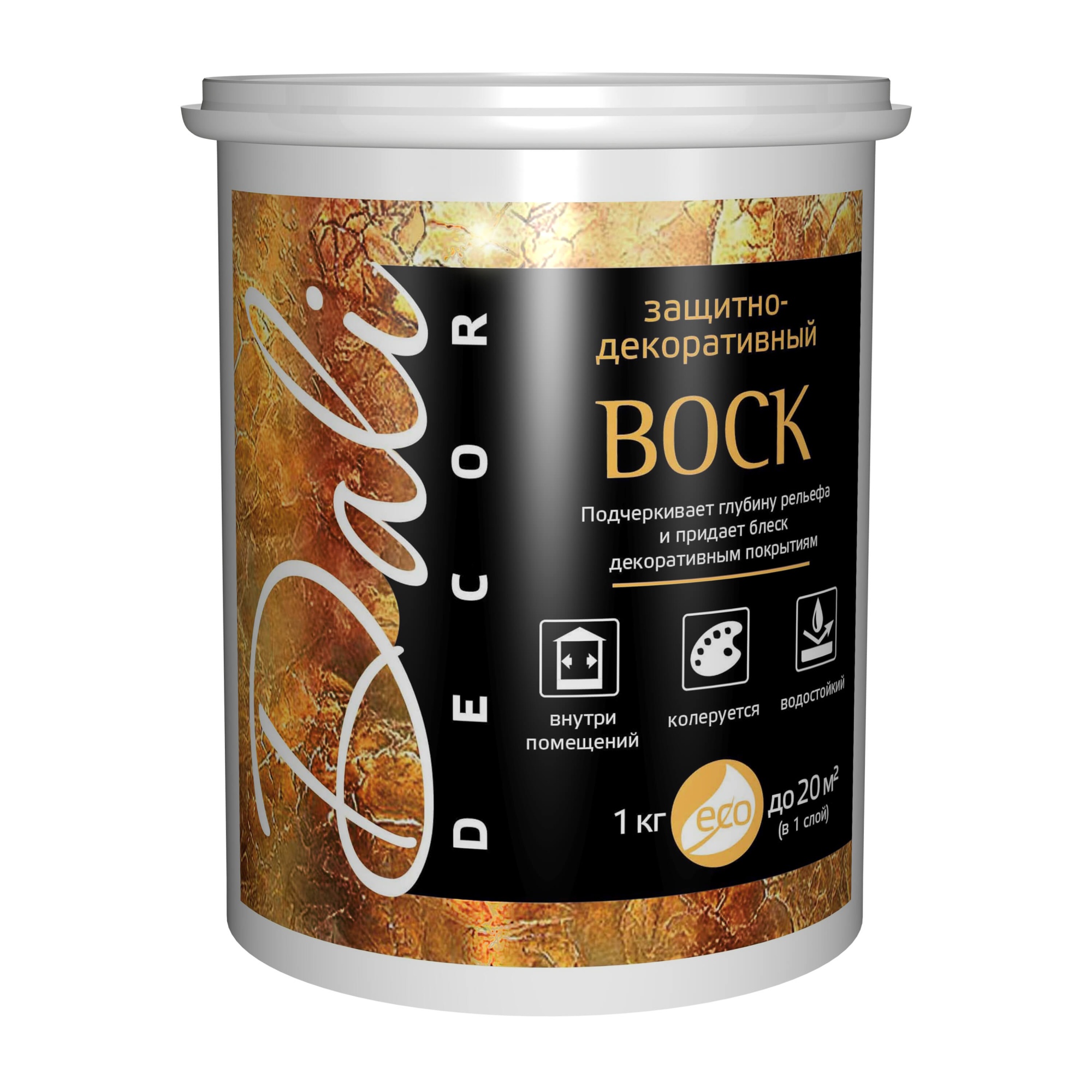 "DALI- Decor" Воск защитно-декоративный 1кг