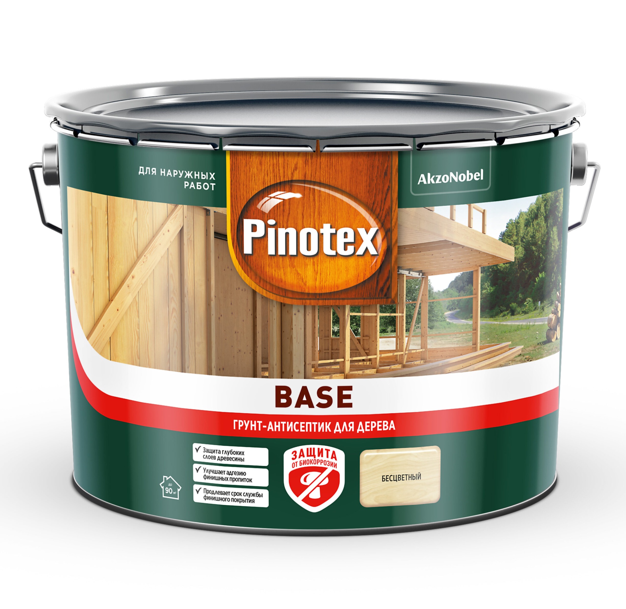 PINOTEX/Omnitex BASE  грунт для древесины (9 л)